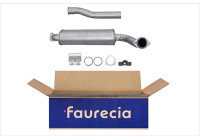 Middle silencer - Easy2Fit Kit - Set with mounting parts