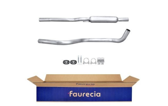 Middle silencer - Easy2Fit Kit - Set with mounting parts