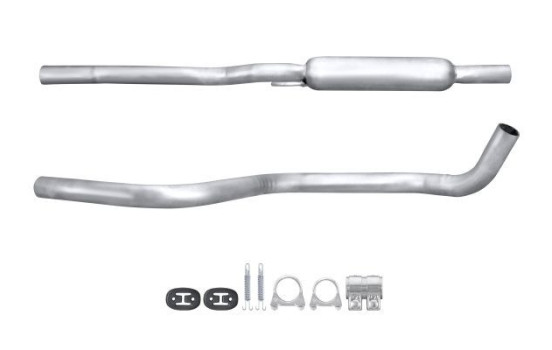 Middle silencer - Easy2Fit Kit - Set with mounting parts, Image 2