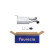 Middle silencer - Easy2Fit Kit - Set with mounting parts