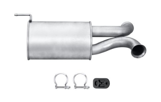 Middle silencer - Easy2Fit Kit - Set with mounting parts, Image 2
