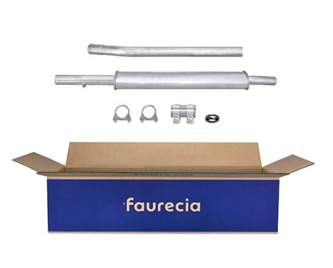 Middle silencer - Easy2Fit Kit - Set with mounting parts