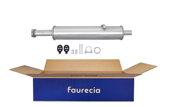 Middle silencer - Easy2Fit Kit - Set with mounting parts
