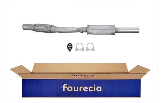 Middle silencer - Easy2Fit Kit - Set with mounting parts