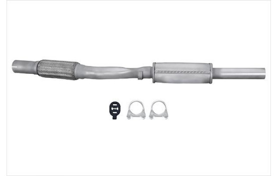 Middle silencer - Easy2Fit Kit - Set with mounting parts, Image 2