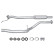 Middle silencer - Easy2Fit Kit - Set with mounting parts, Thumbnail 2