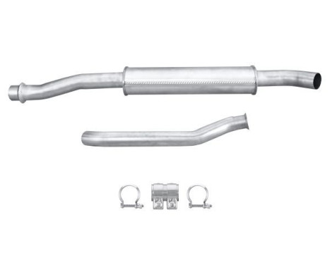 Middle silencer - Easy2Fit Kit - Set with mounting parts, Image 2