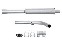 Middle silencer - Easy2Fit Kit - Set with mounting parts