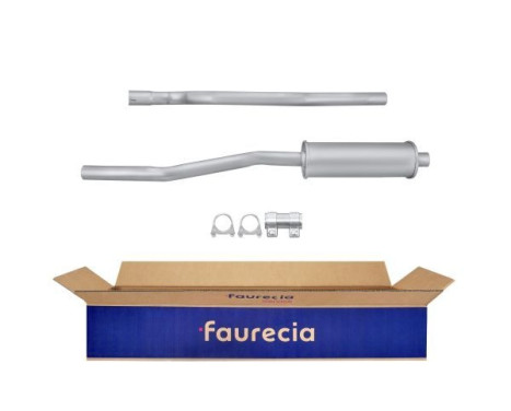 Middle silencer - Easy2Fit Kit - Set with mounting parts