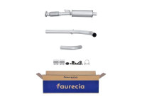 Middle silencer - Easy2Fit Kit - Set with mounting parts