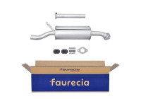 Middle silencer - Easy2Fit Kit - Set with mounting parts