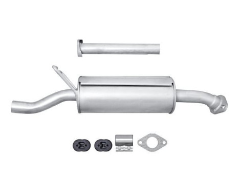 Middle silencer - Easy2Fit Kit - Set with mounting parts, Image 2