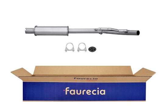 Middle silencer - Easy2Fit Kit - Set with mounting parts