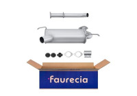 Middle silencer - Easy2Fit Kit - Set with mounting parts