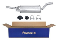 Middle silencer - Easy2Fit Kit - Set with mounting parts