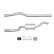 Middle silencer - Easy2Fit Kit - Set with mounting parts, Thumbnail 2