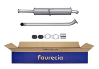 Middle silencer - Easy2Fit Kit - Set with mounting parts