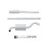 Middle silencer - Easy2Fit Kit - Set with mounting parts, Thumbnail 2