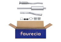 Middle silencer - Easy2Fit Kit - Set with mounting parts