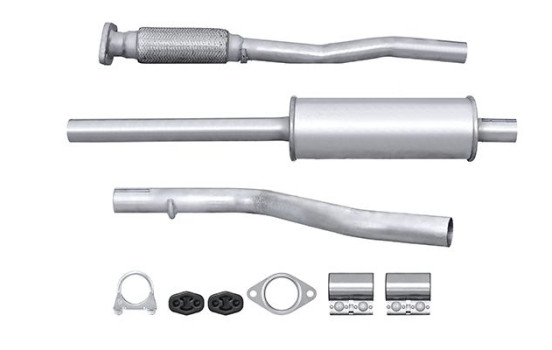 Middle silencer - Easy2Fit Kit - Set with mounting parts, Image 2