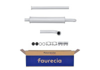 Middle silencer - Easy2Fit Kit - Set with mounting parts