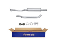 Middle silencer - Easy2Fit Kit - Set with mounting parts