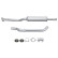 Middle silencer - Easy2Fit Kit - Set with mounting parts, Thumbnail 2