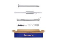 Middle silencer - Easy2Fit Kit - Set with mounting parts