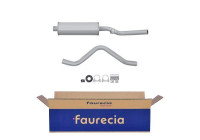 Middle silencer - Easy2Fit Kit - Set with mounting parts