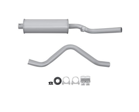 Middle silencer - Easy2Fit Kit - Set with mounting parts, Image 2