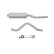 Middle silencer - Easy2Fit Kit - Set with mounting parts, Thumbnail 2