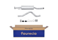 Middle silencer - Easy2Fit Kit - Set with mounting parts