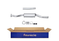 Middle silencer - Easy2Fit Kit - Set with mounting parts