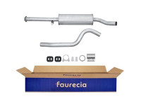 Middle silencer - Easy2Fit Kit - Set with mounting parts