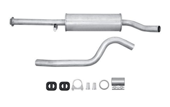 Middle silencer - Easy2Fit Kit - Set with mounting parts, Image 2