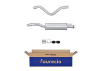 Middle silencer - Easy2Fit Kit - Set with mounting parts