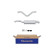 Middle silencer - Easy2Fit Kit - Set with mounting parts