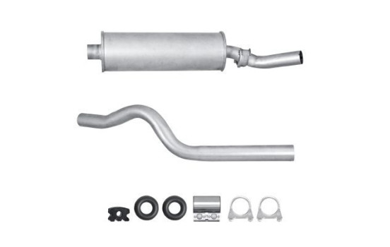 Middle silencer - Easy2Fit Kit - Set with mounting parts, Image 2