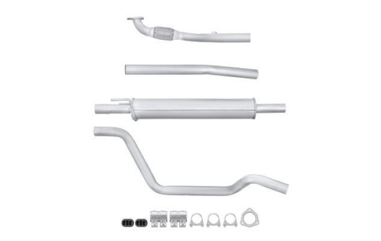 Middle silencer - Easy2Fit Kit - Set with mounting parts, Image 2