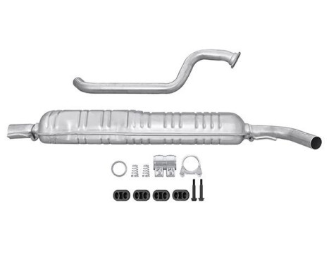 Middle silencer - Easy2Fit Kit - Set with mounting parts, Image 2