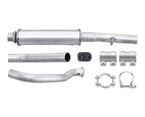 Middle silencer - Easy2Fit Kit - Set with mounting parts, Image 2