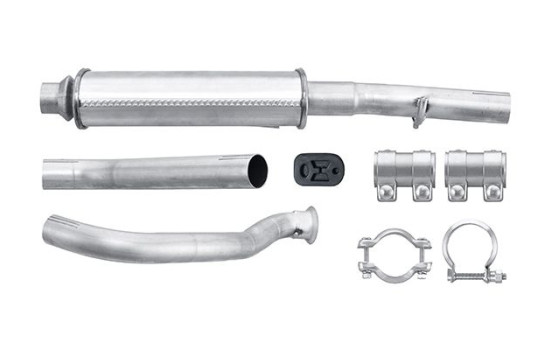 Middle silencer - Easy2Fit Kit - Set with mounting parts, Image 2