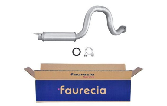 Middle silencer - Easy2Fit Kit - Set with mounting parts