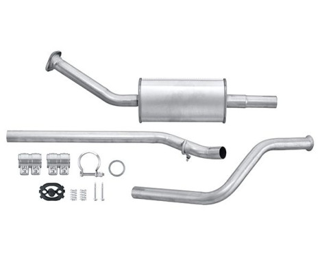 Middle silencer - Easy2Fit Kit - Set with mounting parts, Image 2