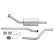 Middle silencer - Easy2Fit Kit - Set with mounting parts, Thumbnail 2