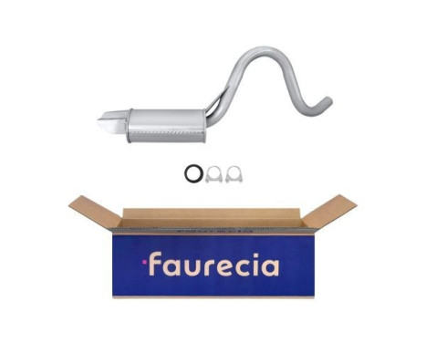 Middle silencer - Easy2Fit Kit - Set with mounting parts