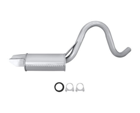 Middle silencer - Easy2Fit Kit - Set with mounting parts, Image 2