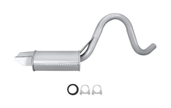 Middle silencer - Easy2Fit Kit - Set with mounting parts, Image 2