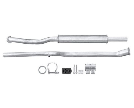 Middle silencer - Easy2Fit Kit - Set with mounting parts, Image 2