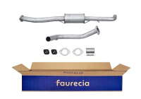 Middle silencer - Easy2Fit Kit - Set with mounting parts